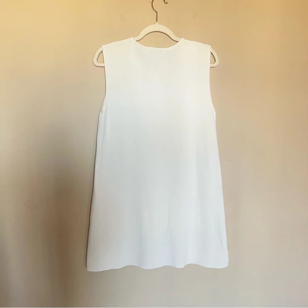 Zara Bow Knit Knit Dress Size M Bloggers Favorite - Picture 5 of 12